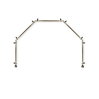 Rod Desyne Poise 13/16" 5-Sided Bay Window Curtain Rod