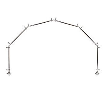 Rod Desyne Marion 13/16" 6-Sided Bay Window Curtain Rod