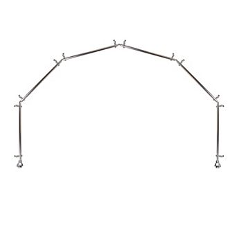 Rod Desyne Alma 13/16" 6-Sided Bay Window Curtain Rod