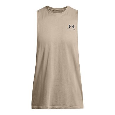 Men's Under Armour Left Chest Cut-Off Tank Top