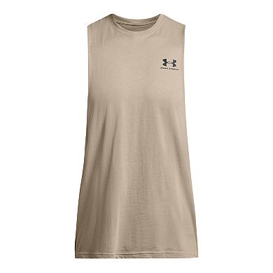 Men's Under Armour Left Chest Cut-Off Tank