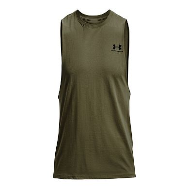 Men's Under Armour Left Chest Cut-Off Tank Top