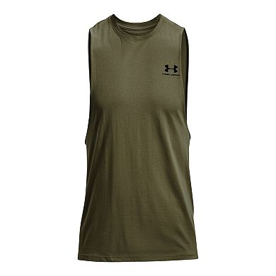 Men's Under Armour Left Chest Cut-Off Tank