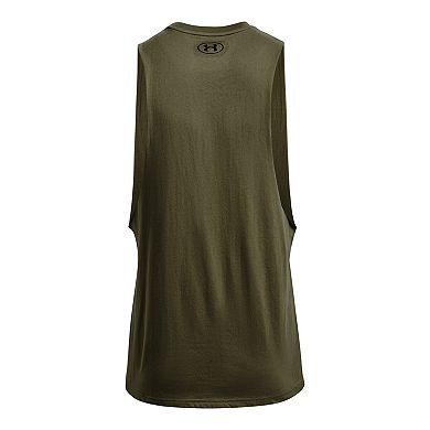 Men's Under Armour Left Chest Cut-Off Tank