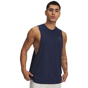 Men's Under Armour Left Chest Cut-Off Tank Top