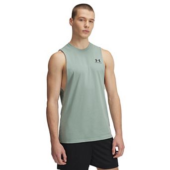 Men's Under Armour Left Chest Cut-Off Tank Top