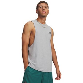 Men's Under Armour Left Chest Cut-Off Tank Top