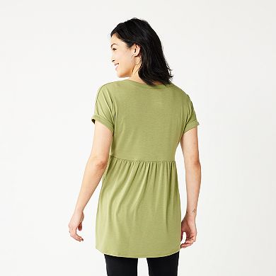 Maternity Sonoma Goods For Life® Nursing Henley Empire Top
