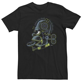 Big & Tall The Simpsons Cyber Homer Side Profile Tee