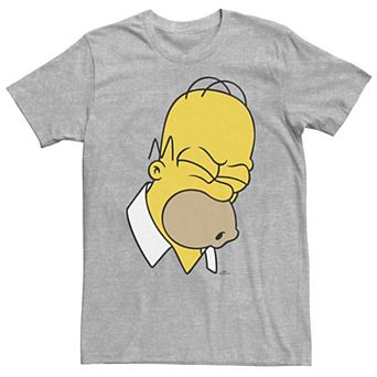 Big & Tall The Simpsons Homer Doh Big Head Tee