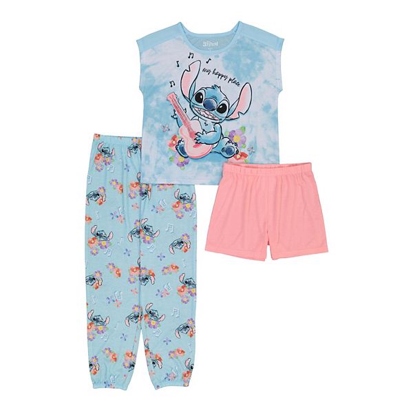 Disney Girls Lilo And Sewing And Short Angel Kids Pajamas