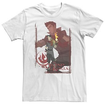 Big & Tall The Legend Of Korrra Mako Portrait Collage Tee