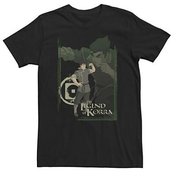 Big & Tall The Legend Of Korra Bolin Collage Poster Tee