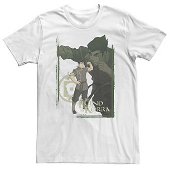 Big & Tall The Legend Of Korra Bolin Collage Poster Tee