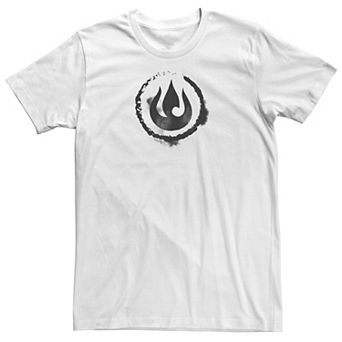 Big & Tall Nickelodeon Legend Of Korra Fire Nation Symbol Sketch Tee