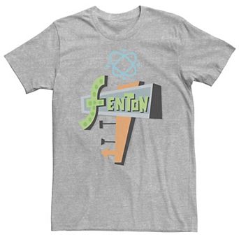 Big & Tall Nickelodeon Danny Phantom Fenton Science Logo Tee