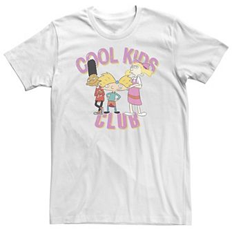 Big & Tall Nickelodeon Hey Arnold Cool Kids Club Group Pose Tee