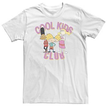 Big & Tall Nickelodeon Hey Arnold Cool Kids Club Group Pose Tee