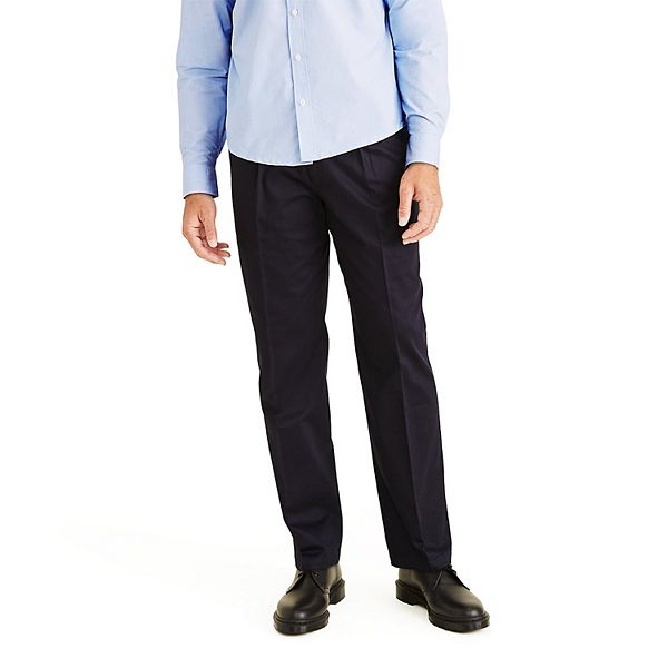 Dockers Men's Big & Tall Classic Fit Signature Khaki Pleated Pants