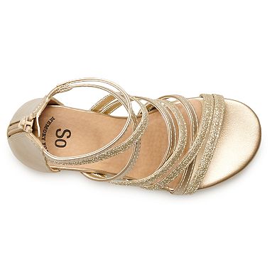 SO® Lezlie Girls' Wedge Sandals