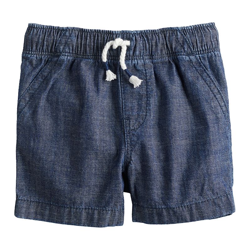 Baby Jumping Beans Pull-On Shorts, Infant Boys, Size: 3 Months, Light Blue