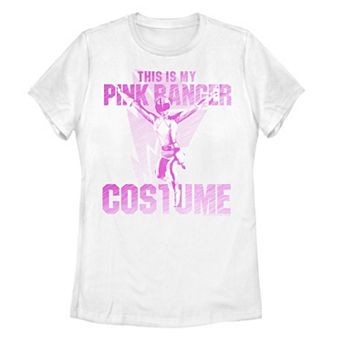 Juniors' Power Rangers This Is My Pink Ranger Costume Tee