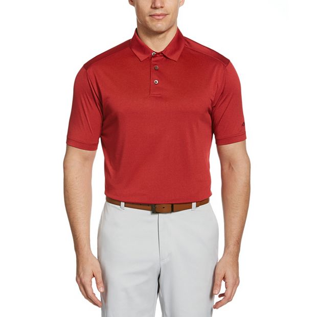 Big Tall Grand Slam Fine Line Stripe Heathered Polo