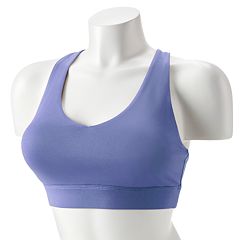 Womens Purple Tek Gear Sports Bras Bras - Underwear, Clothing