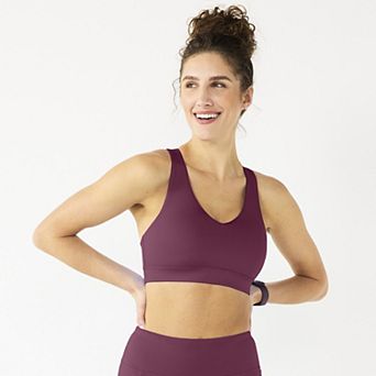 Tek Gear® Ultrastretch Medium-Impact V-Neck Sports Bra