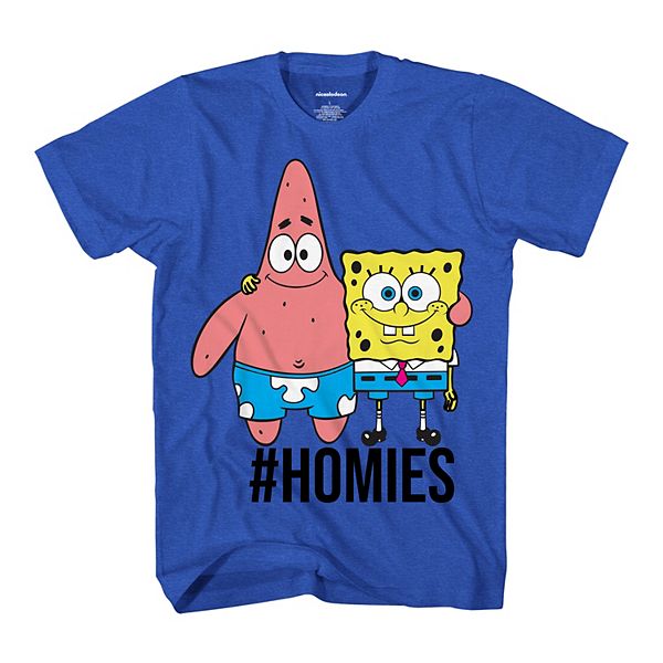 vp-hompage Spongebob SquarePants and Patrick x La Rams Youth Short Sleeve T-Shirt Yellow / Youth 8