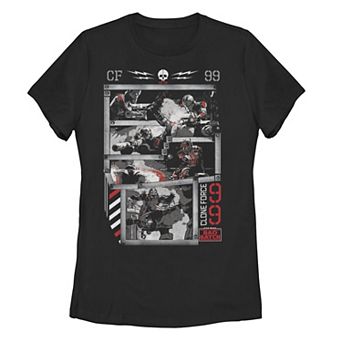 Juniors' Star Wars: The Bad Batch Clone Force 99 Action Faction Tee