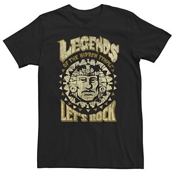 Big & Tall Nickelodeon Legends Of The Hidden Temple Let's Rock Tee