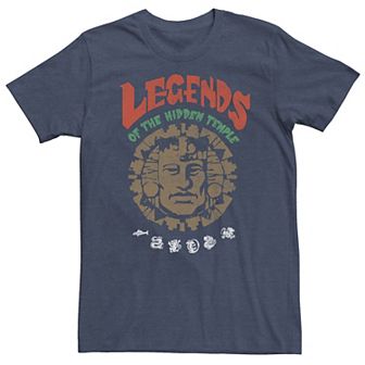 Big & Tall Legends Of The Hidden Temple Vintage Poster Tee