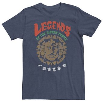 Big & Tall Legends Of The Hidden Temple Vintage Poster Tee