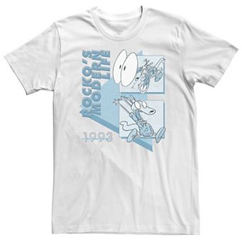 Big & Tall Nickelodeon Rocko's Modern Life 1993 Panel Collage Tee