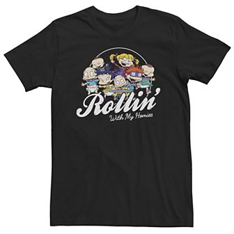 Big & Tall Nickelodeon RugRats Rollin' With My Homies Group Shot Tee