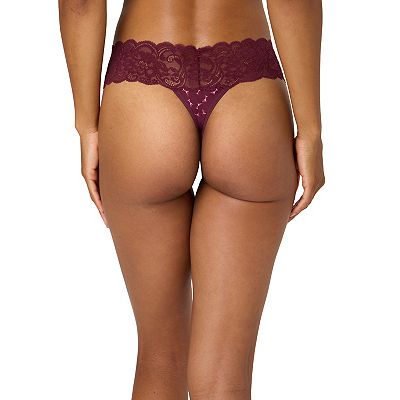 Maidenform All-Over Lace Thong Panty DMESLT
