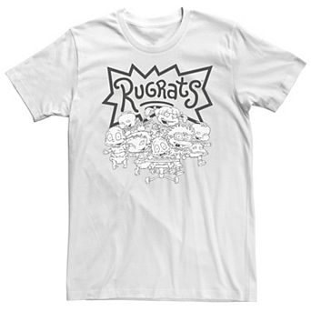 Big & Tall Nickelodeon Rug Rats Group Outline Tee