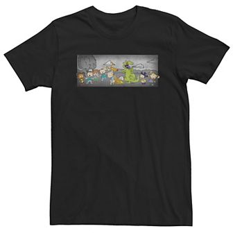 Big & Tall Nickelodeon Rugrats Character Distressed Portrait Tee