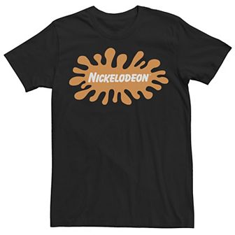Big & Tall Nickelodeon Classic Splatter Logo Graphic Tee