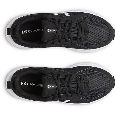 Under Armour Black and White Athletic Shoes Men\'s 11 Women\'s 12.5 Under Armour Echo Running Shoes White/Black US Mens 11  main image 4