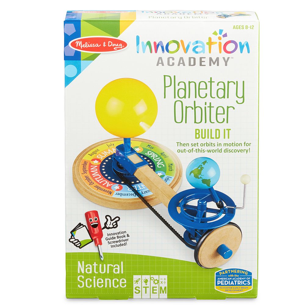 Melissa Doug Innovation Academy Planetary Orbiter STEM Building Toy