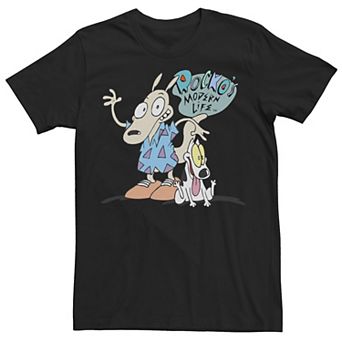 Big & Tall Nickelodeon Rocko's Modern Life Show Intro Graphic Tee