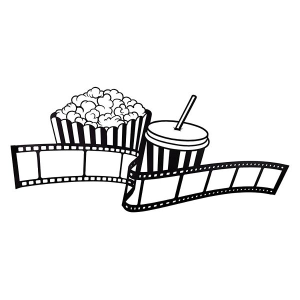 Stratton Home Decor Movie Treats Film Strip Wall Decor