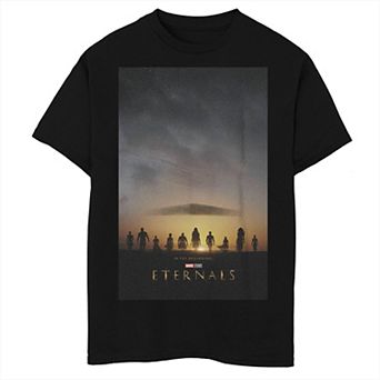 Boys 6-20 Marvel Eternals Group Sunset Poster Graphic Tee