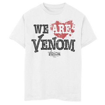 Boys 8-20 Marvel Venom: Let There Be Carnage We Are Venom Text Graphic Tee