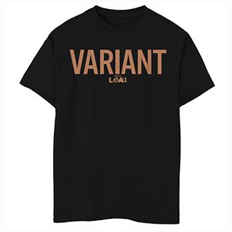 Boys 8-20 Marvel Loki Variant Simple Text Graphic Tee