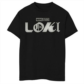 Boys 8-20 Marvel Loki Bold Logo Graphic Tee