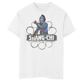 Boys 8-20 Marvel Shang-Chi Rings Logo Graphic Tee