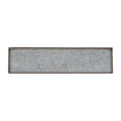 Stella & Eve Gray Iron Market Wall Decor